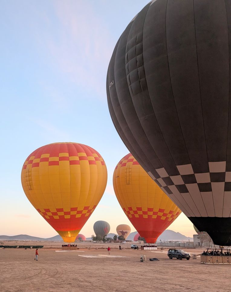Before sunrise over Morocco