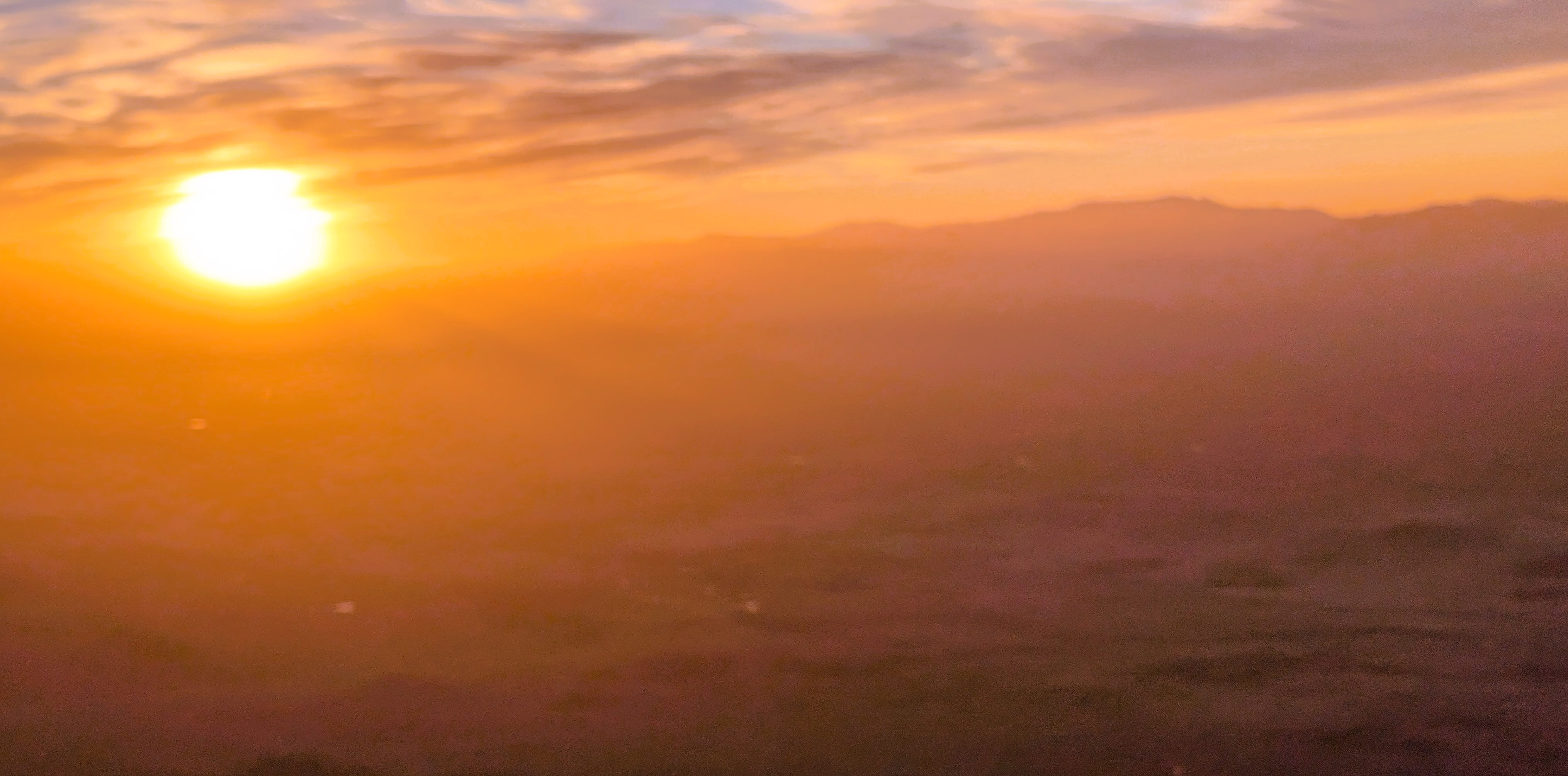 Sunrise over the Atlas Mountains